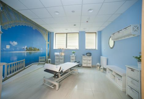 Beispiel Behandlungszimmer im Kurhotel Baltyk (Kolberg)