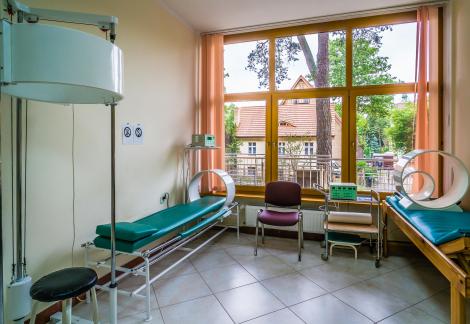 Beispiel Behandlungszimmer im Kurhotel Rybniczanka