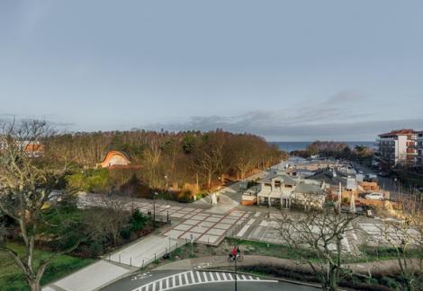 Blick in Richtung Ostsee, Villa Rezydent - Swinemünde