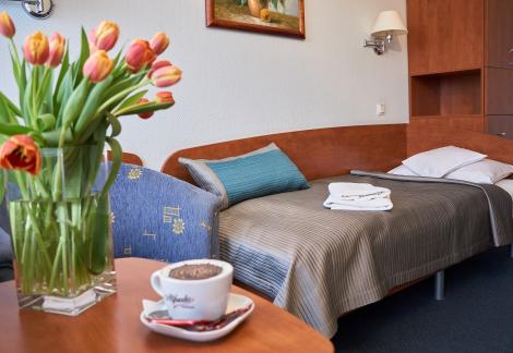 Einzelzimmer, Hotel Unitral in Mielno