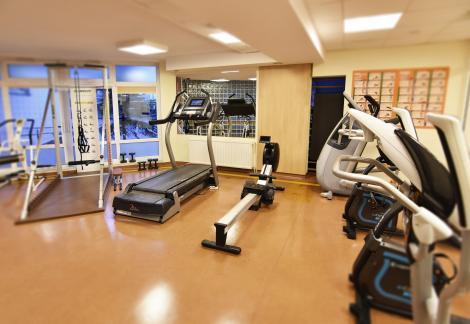 Fitnessraum, Kurhotel San in Kolberg 